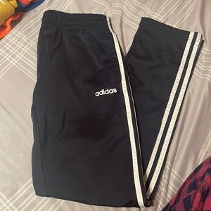 black adidas sweats